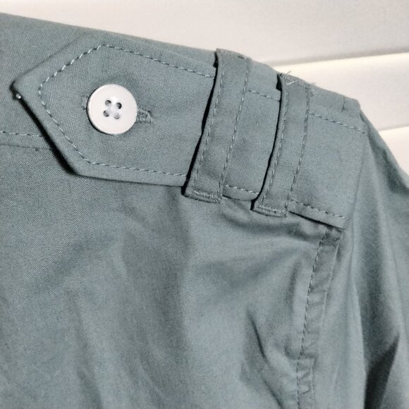 Paper Denim and cloth blue shirt with shoulder tabs size large - Picture 3 of 5